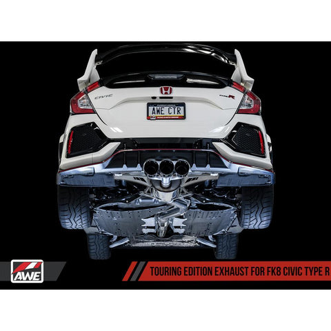 AWE Tuning Touring Edition Exhaust | 2017-2021 Honda Civic Type-R FK8 (3015-52004)