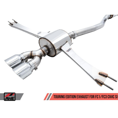 AWE Tuning Touring Edition Exhaust | 2017-2021 Honda Civic Si (3015-52012)
