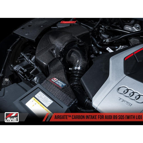 AWE AirGate Carbon Fiber Intake | 2018-2022 Audi SQ5 B9