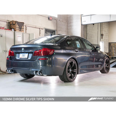 AWE Touring Edition Axle-Back Exhaust | 2013-2016 BMW M5 (3015-42062)