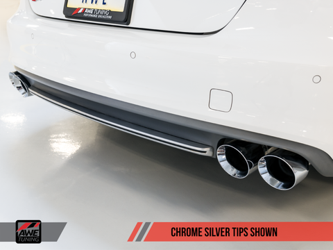AWE Touring Cat-Back Exhaust | 2013-2018 Audi S6 Sedan (3015-43010)