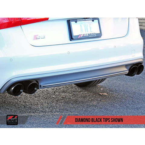 AWE Touring Cat-Back Exhaust | 2013-2018 Audi S6 Sedan (3015-43010)