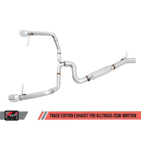 AWE Track Cat-Back Exhaust | 2015-2017 Volkswagen Alltrack MK7 / MK7.5 1.8L Turbo (3020-33048)