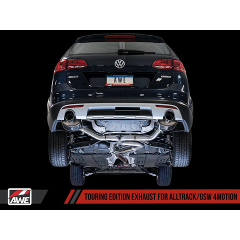 AWE Touring Cat-Back Exhaust | 2015-2017 Volkswagen Alltrack MK7 / MK7.5 1.8L Turbo (3015-33098)
