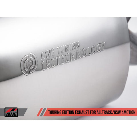 AWE Touring Cat-Back Exhaust | 2015-2017 Volkswagen Alltrack MK7 / MK7.5 1.8L Turbo (3015-33098)