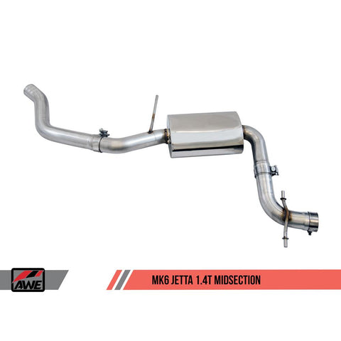 AWE Touring Cat-Back Exhaust | 2009-2014 Volkswagen Jetta MK6 1.4L Turbo (3015-22064)