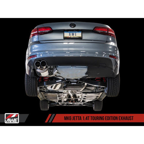 AWE Touring Cat-Back Exhaust | 2009-2014 Volkswagen Jetta MK6 1.4L Turbo (3015-22064)