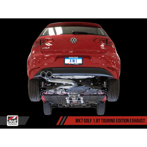 AWE Touring Cat-Back Exhaust | 2015-2017 Volkswagen Golf MK7 MQB 1.8L Turbo (3015-22052)
