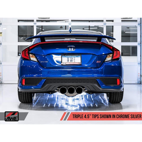 AWE Tuning Track Edition Exhaust | 2017-2021 Honda Civic Si