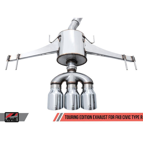 AWE Tuning Touring Edition Exhaust | 2017-2021 Honda Civic Type-R FK8 (3015-52004)
