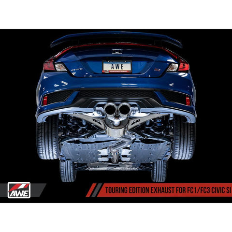 AWE Tuning Touring Edition Exhaust | 2017-2021 Honda Civic Si (3015-52012)