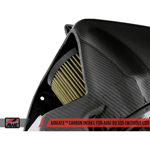 AWE AirGate Carbon Fiber Intake | 2018-2022 Audi SQ5 B9