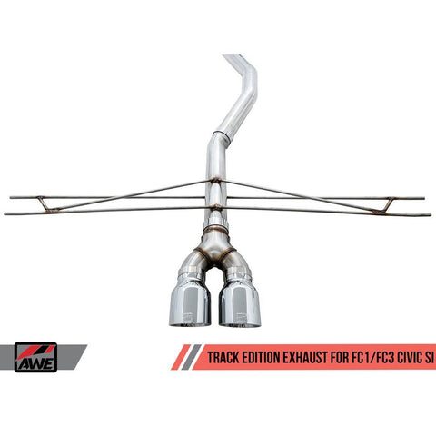AWE Tuning Track Edition Exhaust | 2017-2021 Honda Civic Si
