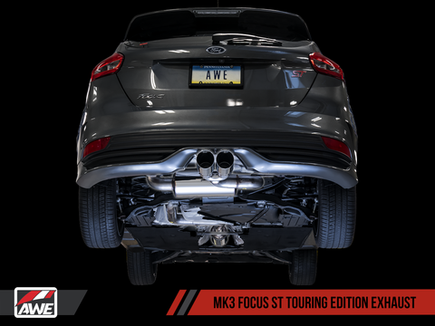 AWE Touring Non-Resonated Cat-Back | 2013-2018 Ford Focus ST