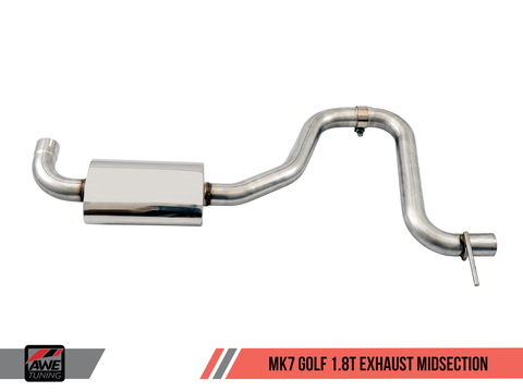 AWE Track Edition Cat-Back Exhaust | 2015-2017 VW Golf Mk7 1.8T (3020-22020)