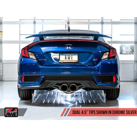 AWE Tuning Touring Edition Exhaust | 2017-2021 Honda Civic Si (3015-52012)