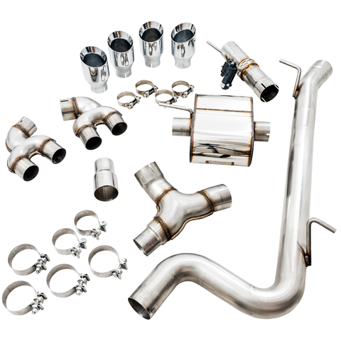 AWE SwitchPath Cat-Back Exhaust | 2015-2017 VW Golf R Mk7 (3025-42064/3025-43068)