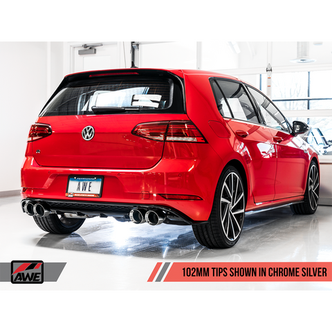 AWE SwitchPath Cat-Back Exhaust | 2015-2017 VW Golf R Mk7 (3025-42064/3025-43068)