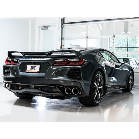 AWE Touring Cat-Back Exhaust | 2020-2023 Chevrolet Corvette C8 (3015-42151)
