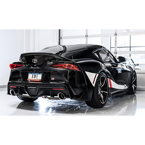 AWE Track Edition Cat-Back Exhaust System | 2020-2026 Toyota GR Supra A90 (3015-32XXX)