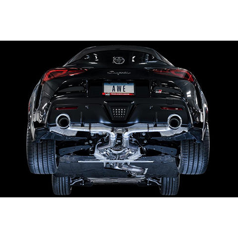 AWE Track Edition Cat-Back Exhaust System | 2020-2026 Toyota GR Supra A90 (3015-32XXX)