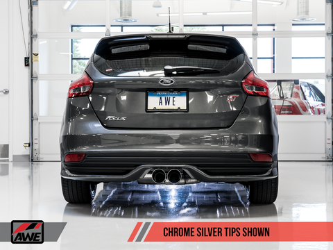 AWE Touring Resonated Cat-Back | 2013-2018 Ford Focus ST