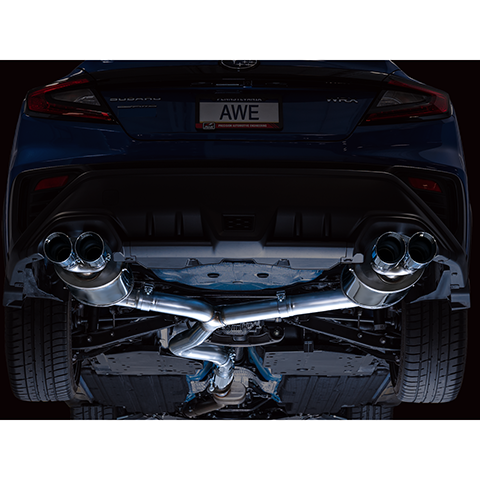 AWE Touring/Track Cat-Back Exhaust System | 2022-2023 Subaru WRX (3015/20-42/43979)