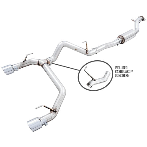 AWE Tuning 0FG Catback Exhaust | 2021-2023 Ford Bronco 2.3T/2.7TT (3015-22/23/32/33)