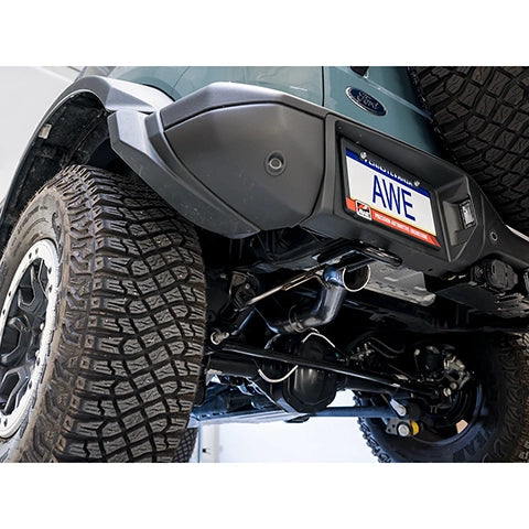 AWE Tuning 0FG Catback Exhaust | 2021-2023 Ford Bronco 2.3T/2.7TT (3015-22/23/32/33)