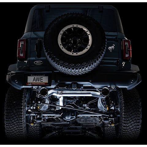 AWE Tuning 0FG Catback Exhaust | 2021-2023 Ford Bronco 2.3T/2.7TT (3015-22/23/32/33)