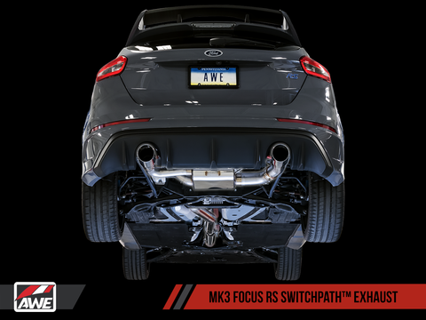 AWE SwitchPath Cat-Back Exhaust | 2016-2018 Ford Focus RS