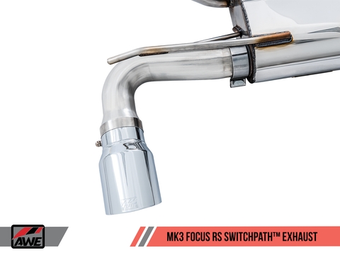 AWE SwitchPath Cat-Back Exhaust | 2016-2018 Ford Focus RS