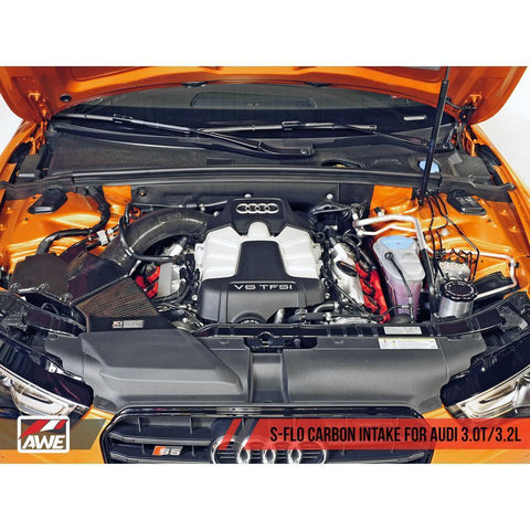 AWE S-FLO Carbon Intake | 2009-2012 Audi B8 3.0T/3.2L (2660-13028)
