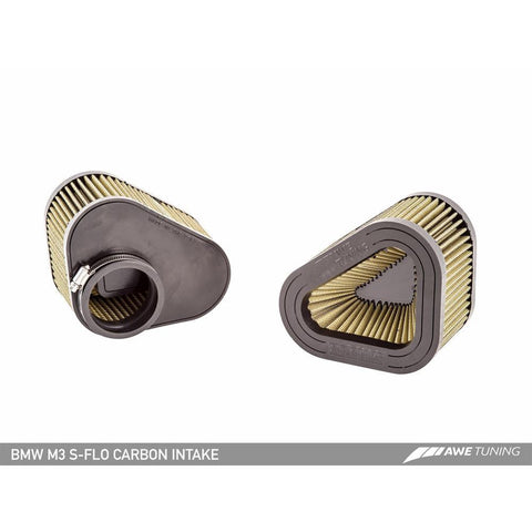 AWE S-FLO Carbon Intake | 2015-2018 BMW M3/M4 F8X 3.0T (2660-13038)