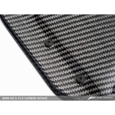 AWE S-FLO Carbon Intake | 2015-2018 BMW M3/M4 F8X 3.0T (2660-13038)