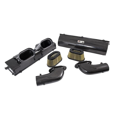 AWE S-FLO Carbon Intake | 2014-2019 Porsche 991 Turbo / Turbo S (2660-13040)