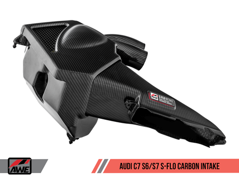 AWE Tuning S-FLO Carbon Intake | 2012+ Audi S6/S7 4.0T (2660-15020)