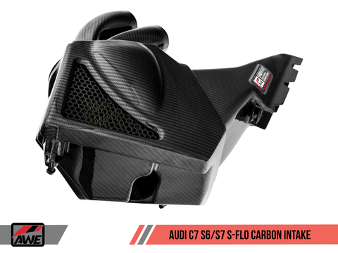 AWE Tuning S-FLO Carbon Intake | 2012+ Audi S6/S7 4.0T (2660-15020)