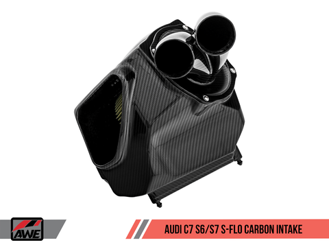 AWE Tuning S-FLO Carbon Intake | 2012+ Audi S6/S7 4.0T (2660-15020)