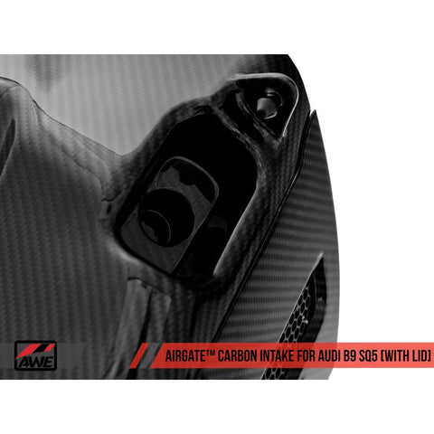 AWE AirGate Carbon Fiber Intake | 2018-2022 Audi SQ5 B9