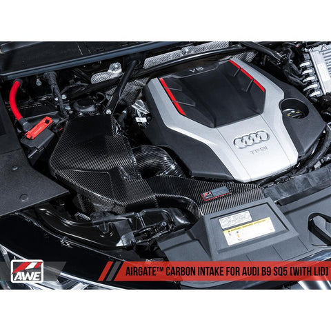 AWE AirGate Carbon Fiber Intake | 2018-2022 Audi SQ5 B9
