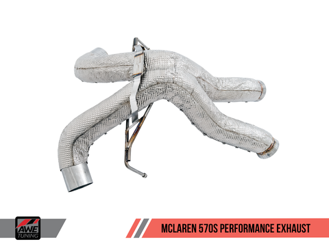AWE Tuning Performance Exhaust | 2016-2018 McLaren 570S/GT (3010-31001)