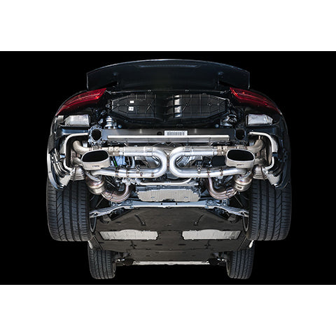 AWE Performance Exhaust for Stock Tips | 2012-2016 Porsche 911 Carrera Base/4 (3015-11020)