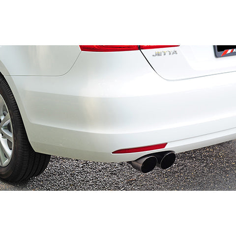 AWE Touring Edition Exhaust with Black Tips | 2011-2013 Volkswagen Jetta TDI (3015-23026)
