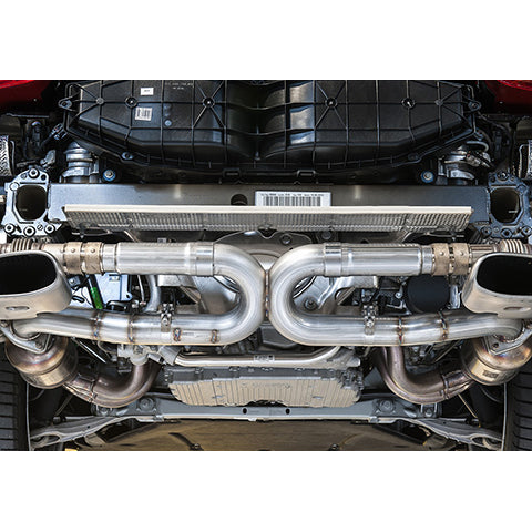 AWE Performance Exhaust with Chrome Silver Tips | 2012-2015 Porsche 911 Carrera (3015-32044)