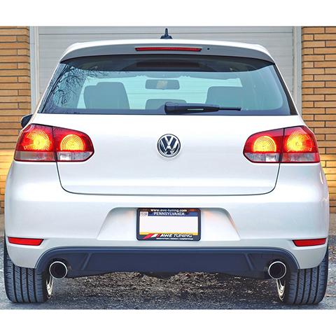 AWE "GTI Style" Performance Exhaust | 2010-2014 Volkswagen Golf TDI (3015-33036)
