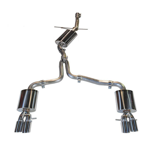 AWE Touring Cat-Back Exhaust | 2009-2016 Audi A4 and 2009-2012 Audi A4 Avant (3015-33022)