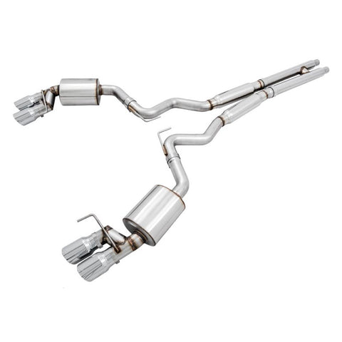 AWE Touring Cat-Back Exhaust | 2018-2023 Ford Mustang GT/Bullitt S550 5.0L (3015-42102)