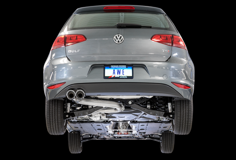 AWE Track Edition Cat-Back Exhaust | 2015-2017 VW Golf Mk7 1.8T (3020-22020)