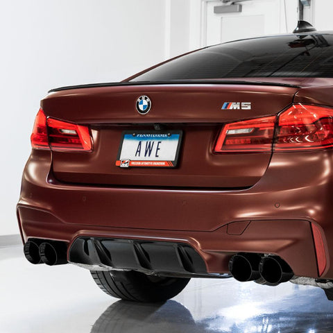 AWE Track Cat-Back Exhaust | 2018-2023 BMW M5/Competition F90 4.4L Turbo (3020-42070)